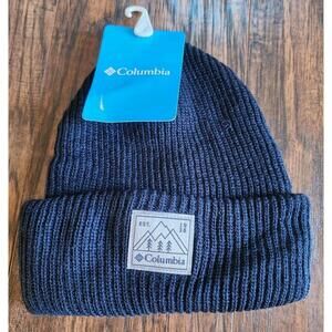 Columbia Whirlibird™ Cuffed Beanie Knit Hat, Blue, Youth One Size, NEW!!